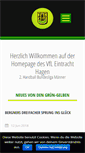 Mobile Screenshot of hagen-handball.de